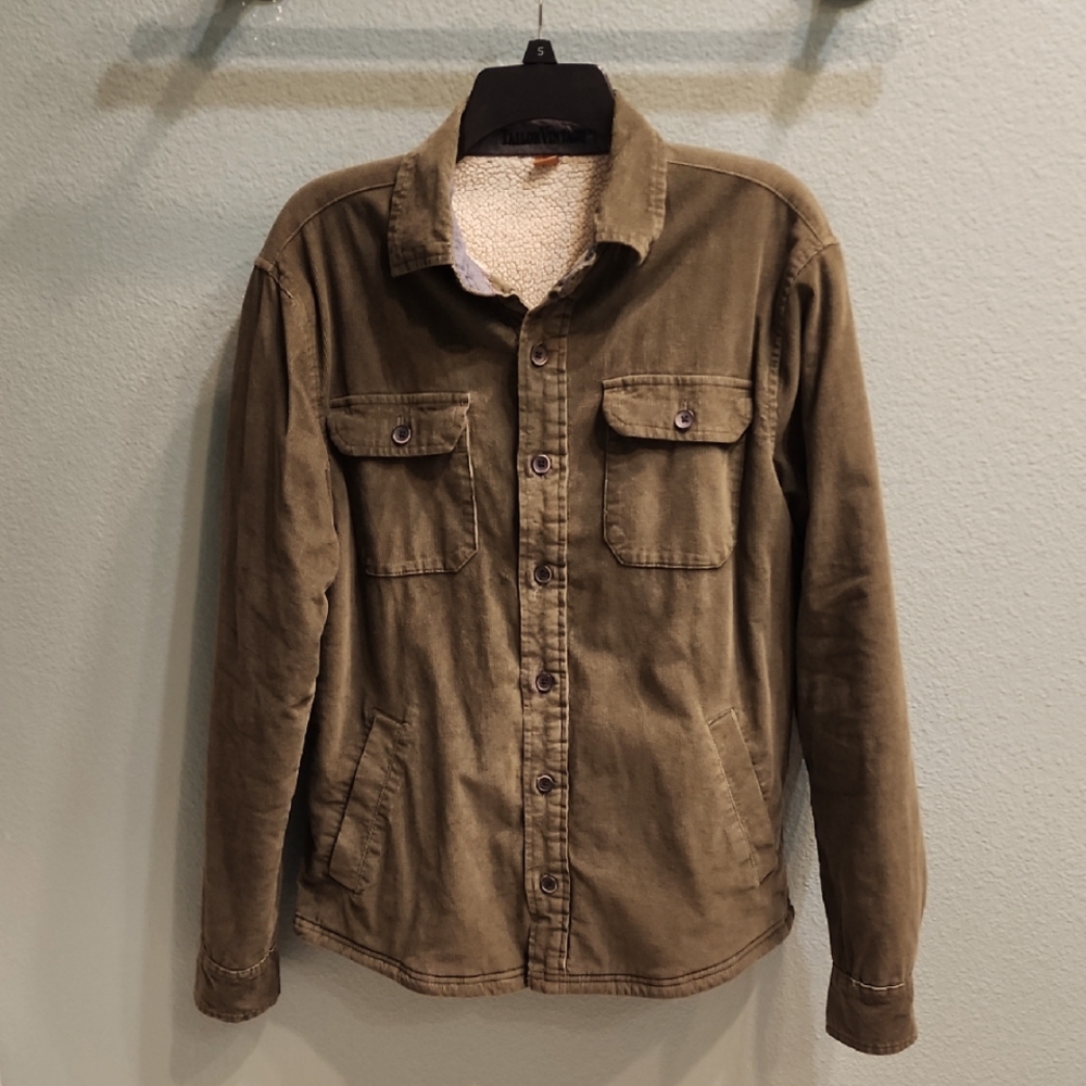 Tailor Vintage Puretec Cool Jacket Olive Corduroy Small
